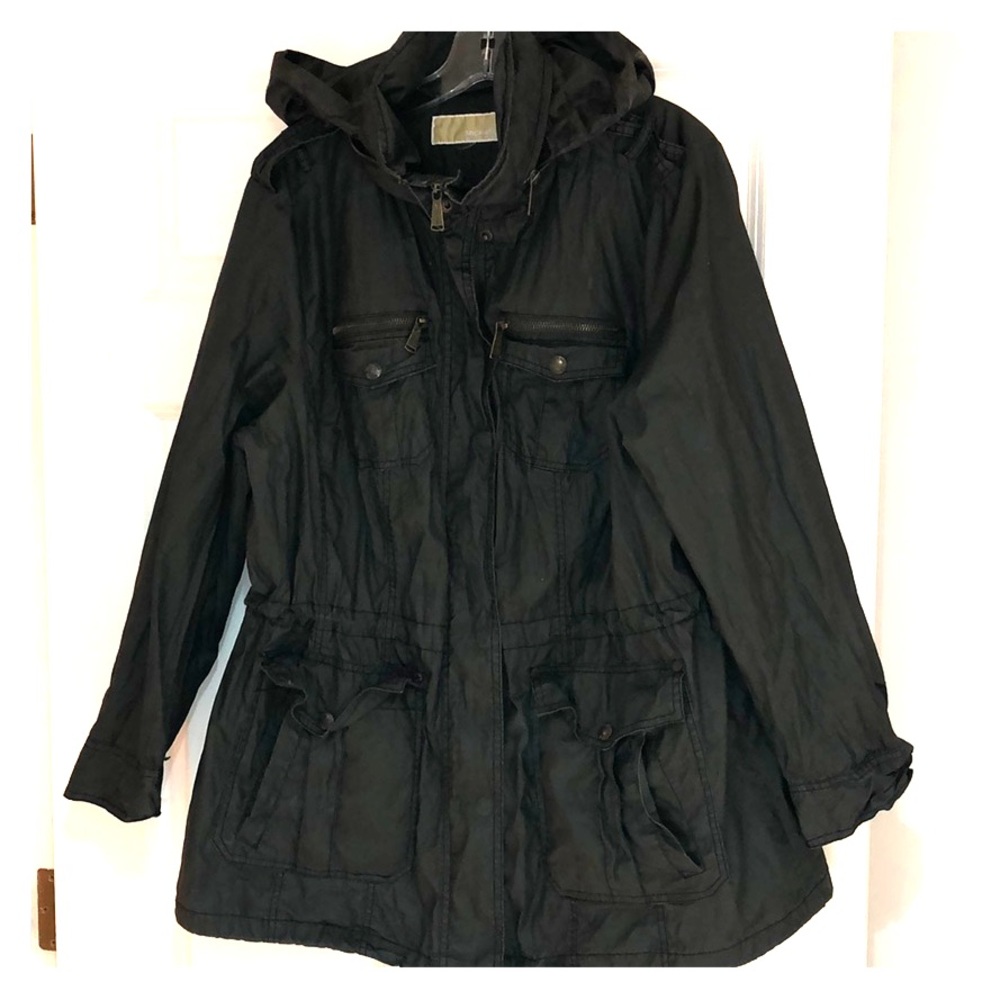 Michael Kors Army Green Rain Jacket